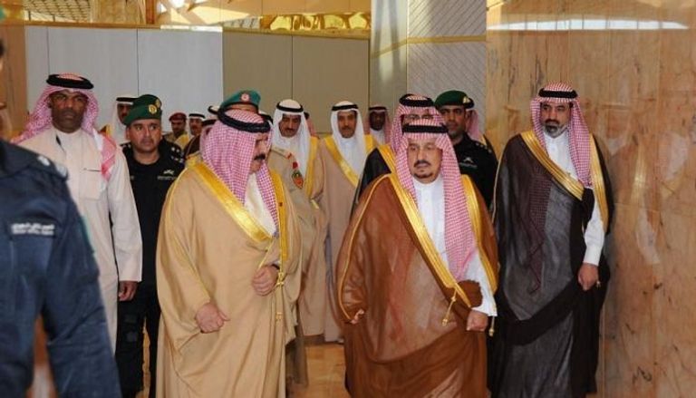 ملك البحرين وأمير منطقة الرياض
