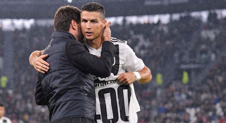 أندريا أنييلي وكريستيانو رونالدو