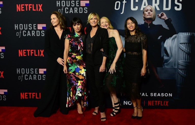 روبن رايت والتي تؤدي دور كلير اندروود في " هاوس أوف كاردز"