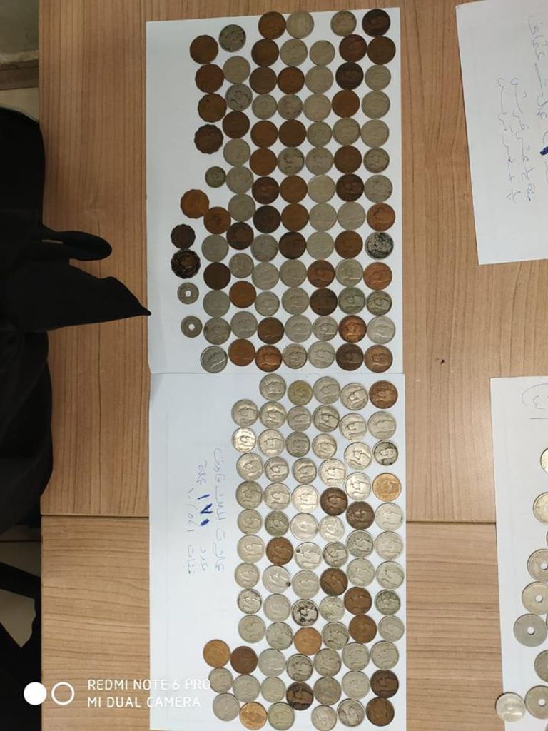 عملات أثرية تعود للعصر العثماني وما بعده