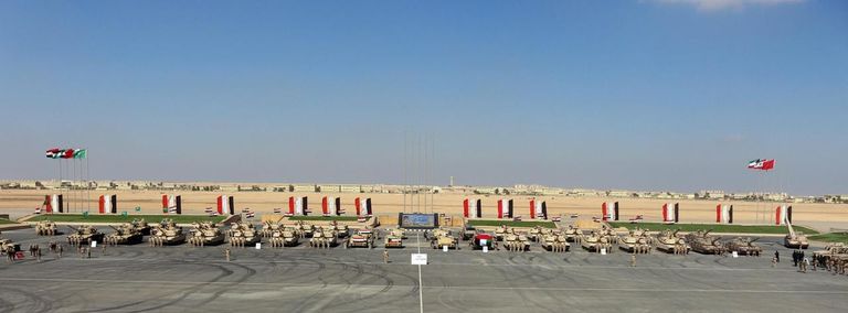 انطلاق التدريب العسكري  (درع العرب - 1) بمصر 