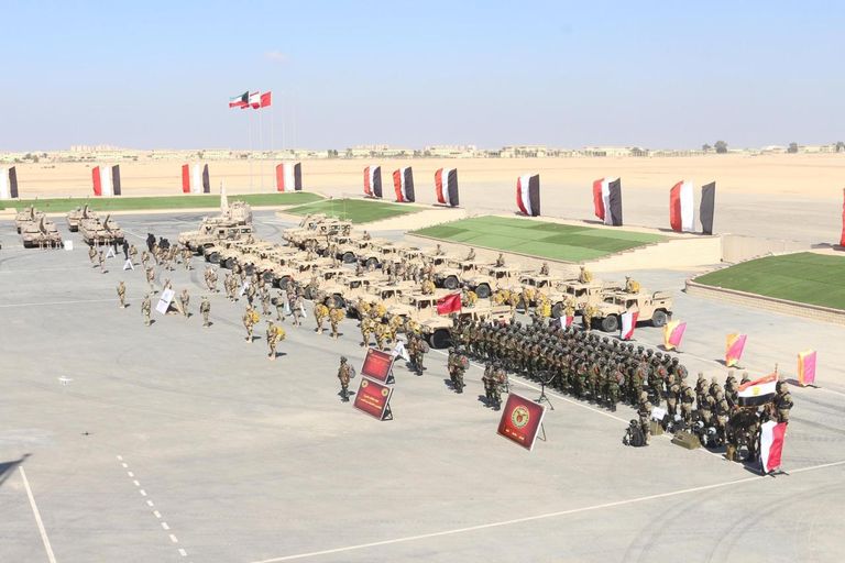 انطلاق التدريب العسكري  (درع العرب - 1) بمصر 