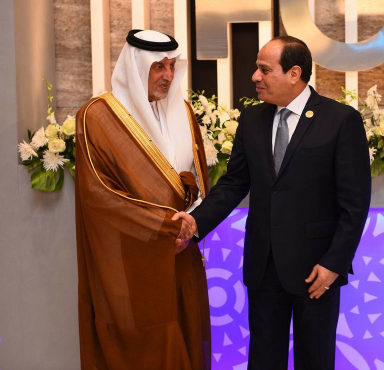 الرئيس المصري يستقبل الشيخ الدكتور سلطان بن محمد القاسمي، عضو المجلس الأعلى حاكم الشارقة