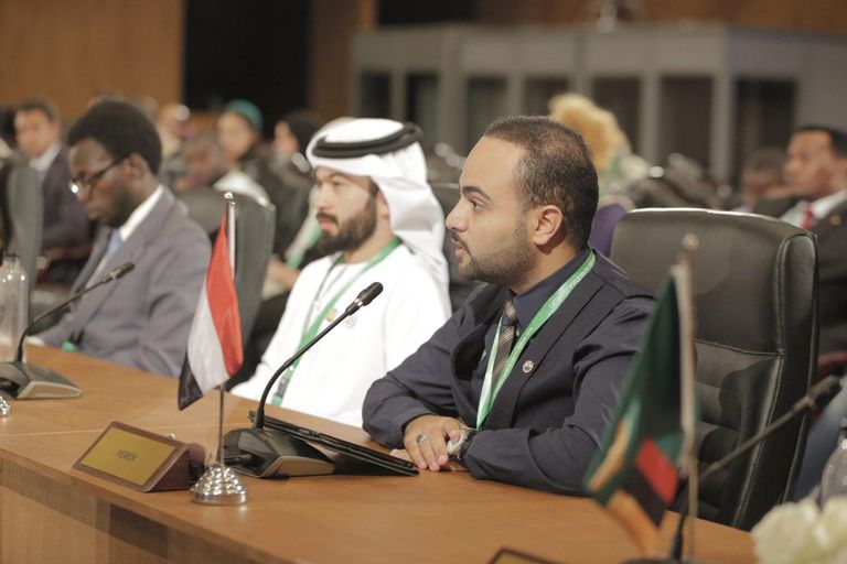 جانب من نموذج محاكاة القمة العربية الأفريقية