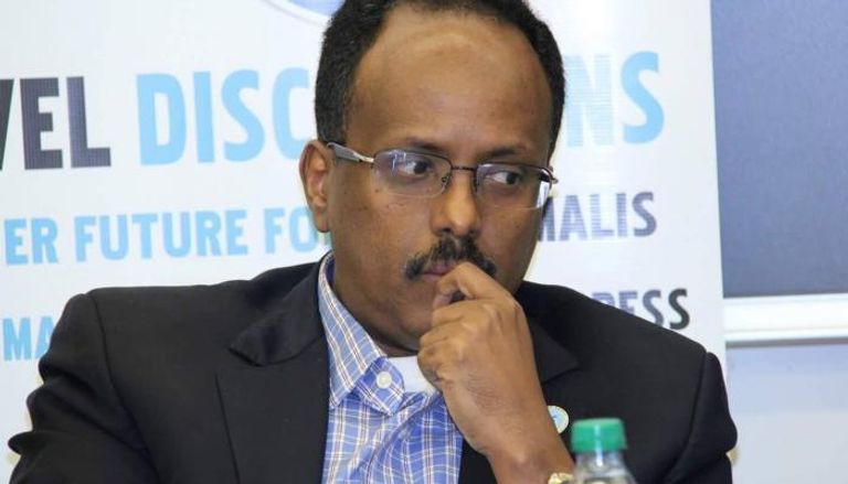 الرئيس الصومالي الحالي عبدالله فرماجو