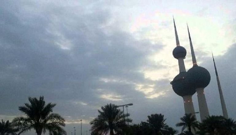 صورة أرشيفية للأمطار في الكويت