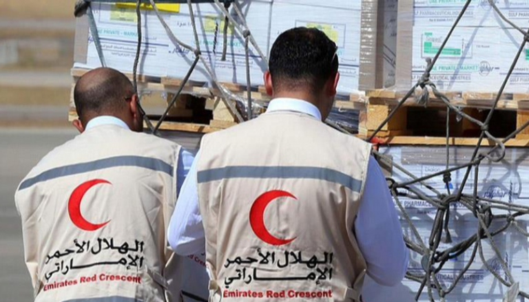 الهلال الأحمر الإماراتي يساعد أصحاب الهمم في اليمن