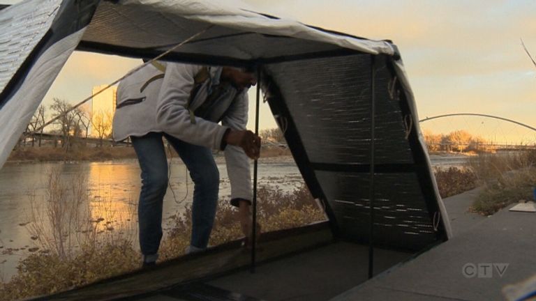 مأوى سريع للمشردين