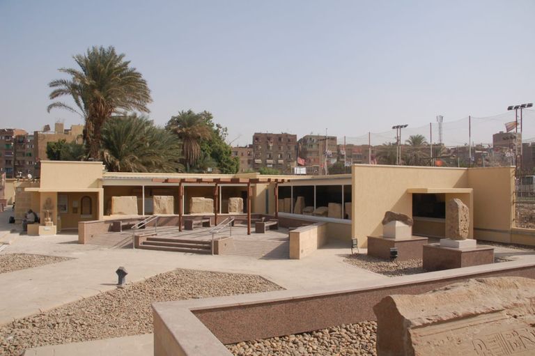 كشف أثري جديد بمعبد الشمس في منطقة المطرية المصرية