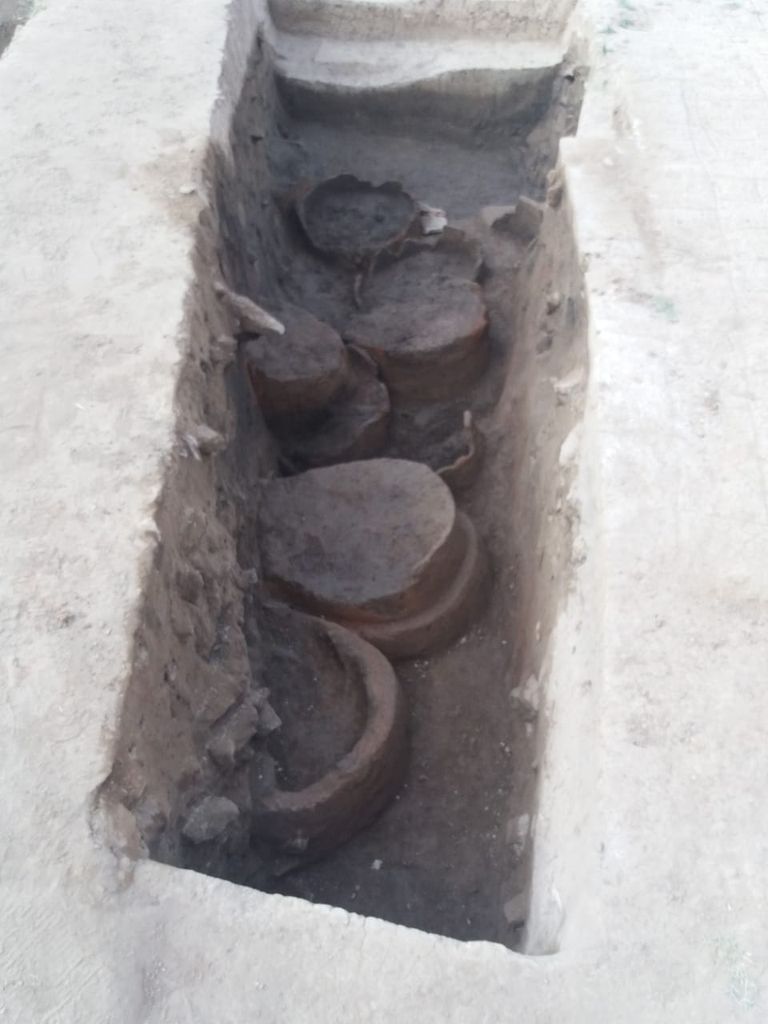 كشف أثري جديد بمعبد الشمس في منطقة المطرية المصرية