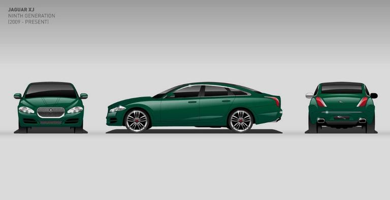 مراحل تطور موديل جاجوار XJ