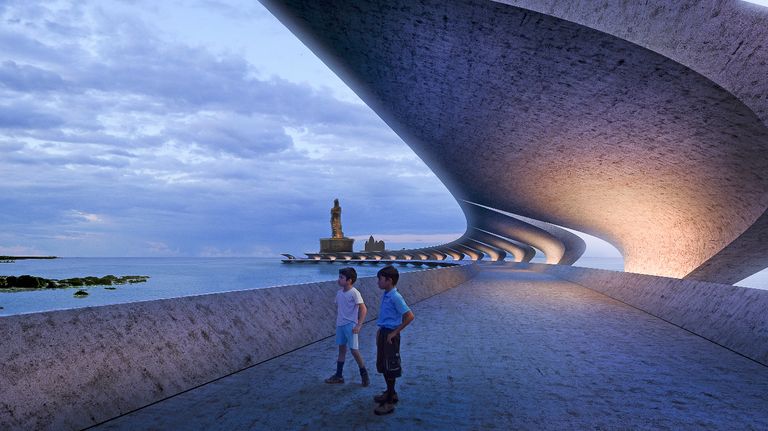 مشروع المركز الأكاديمي "تشويس سكول" لتروفايا بالهند 