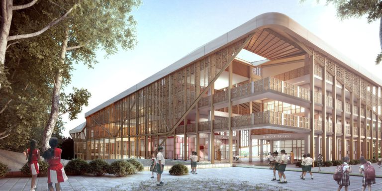 مشروع المركز الأكاديمي "تشويس سكول" لتروفايا بالهند 