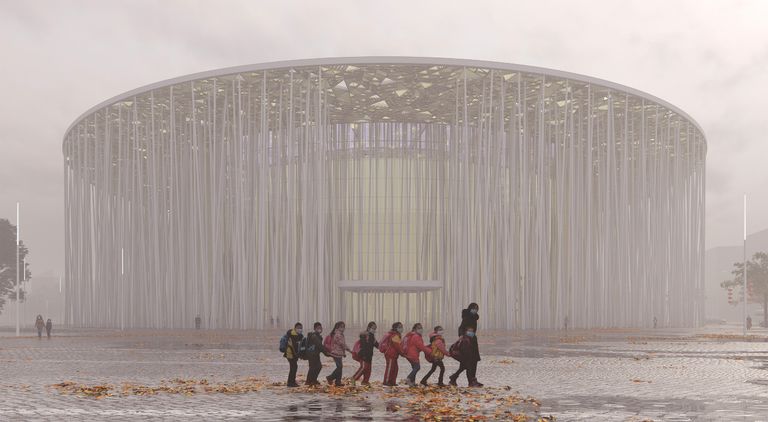 مشروع المركز الأكاديمي "تشويس سكول" لتروفايا بالهند 