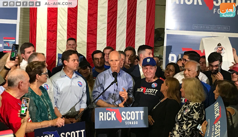 حاكم فلوريدا واثق من فوز الجمهوريين خلال حديثه لـ"العين الإخبارية"