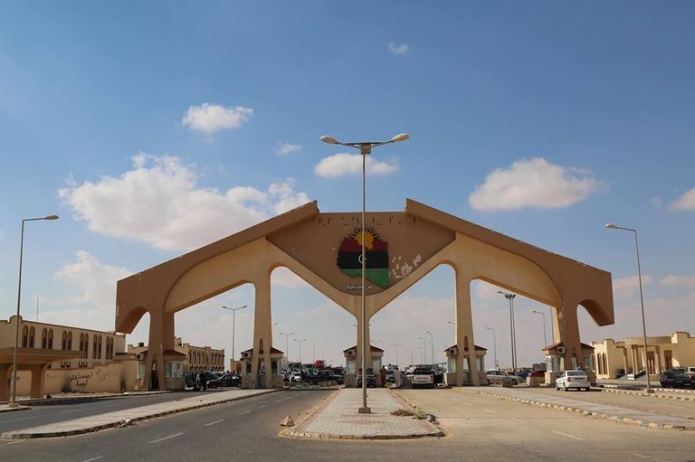 رئيس الأركان الليبي خلال تفقد منفذ مساعد