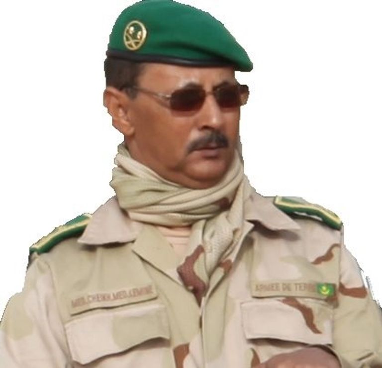 الفريق محمد الشيخ ولد محمد الأمين الجيش الموريتاني- أرشيفية