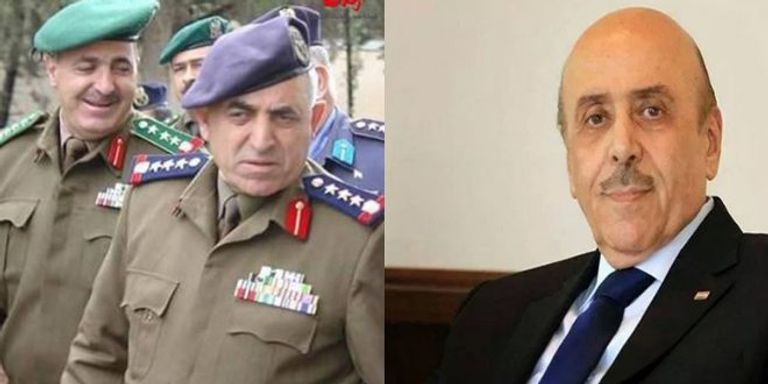 عبد السلام محمود وعلي مملوك الرئيس السوري بشار الأسد ومستشاره علي مملوك