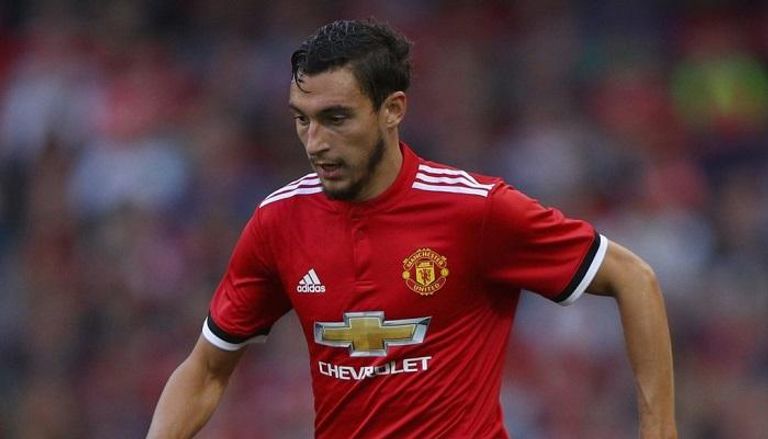 ماتيو دارميان ظهير مانشستر يونايتد الإنجليزي كريستيانو رونالدو نجم يوفنتوس