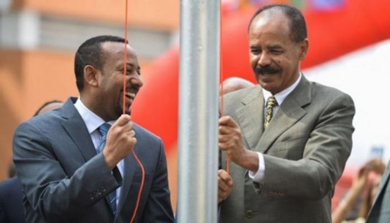 آبي أحمد وأفورقي يحتفلان بإعادة فتح سفارة إريتريا في إثيوبيا - أرشيفية