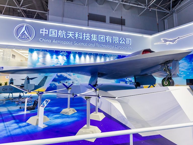 الصين تكشف النقاب عن أحدث طائرتها الشبح بدون طيار