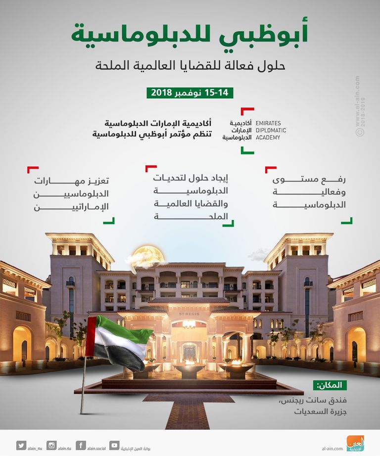 جانب من المؤتمر الصحفي الذي استضافته أبوظبي