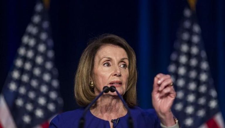 نانسي بيلوسي زعيمة الديمقراطيين بمجلس النواب الأمريكي الرئيس الأمريكي دونالد ترامب