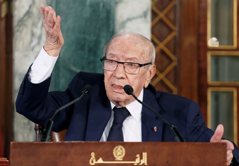 الرئيس التونسي الباجي قايد السبسي