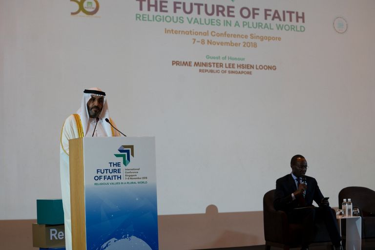 رئيسة سنغافورة تشيد بدور منتدى تعزيز السلم في ترسيخ قيم التعايش