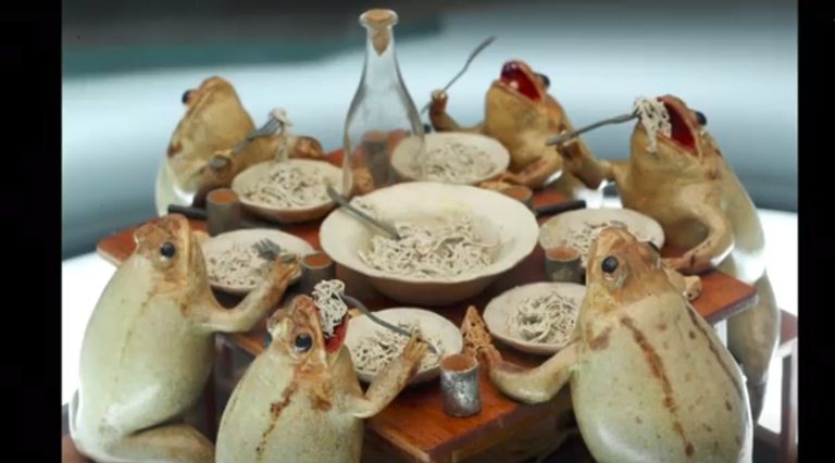 متحف الضفادع في بلدة سويسرية - صورة أرشيفية