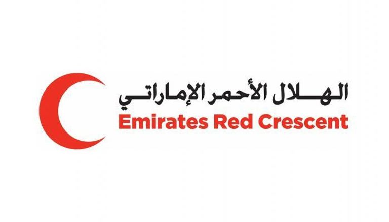 شعار الهلال الأحمر الإماراتي - صورة أرشيفية