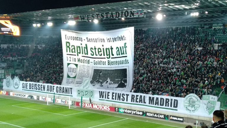 جماهير رابيد فيينا النمساوي 