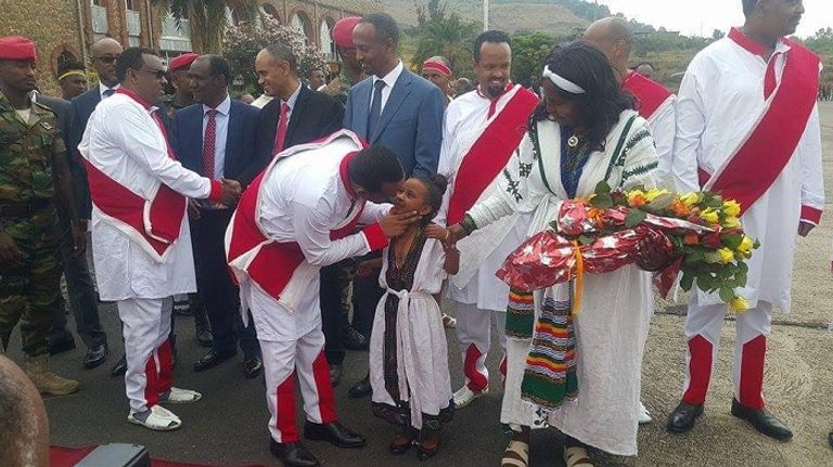 محمد عبدالله فرماجو وأسياس أفورقي وآبي أحمد