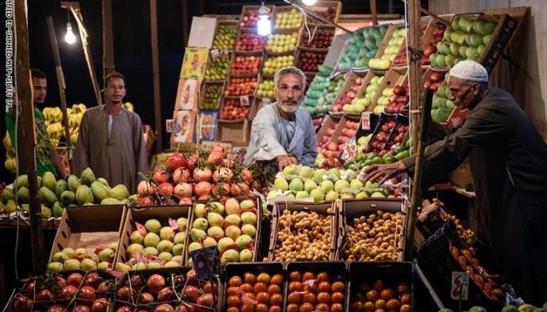 بائع مصري في أحد الأسواق - أرشيف