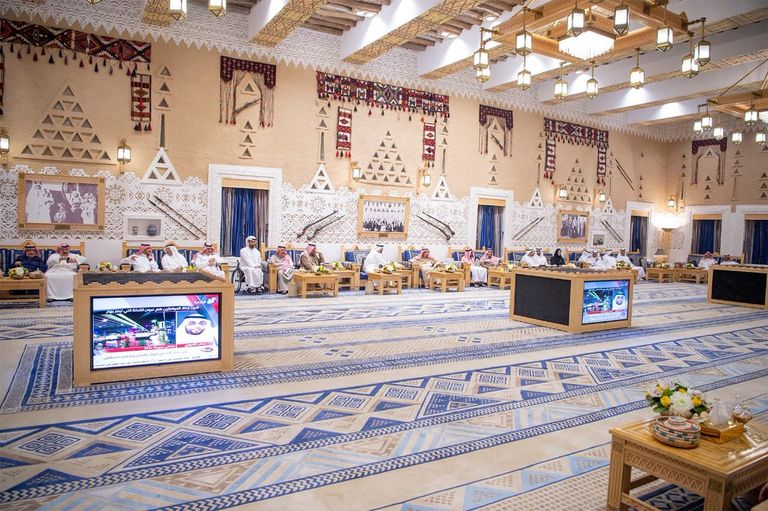 الملك سلمان بن عبدالعزيز آل سعود والشيخ محمد بن زايد آل نهيان