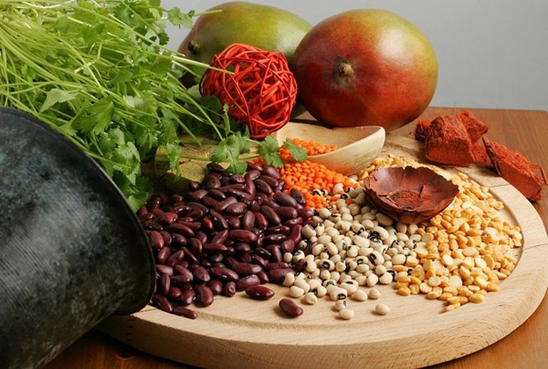 البقوليات أغذية غنية بحمض الفوليك