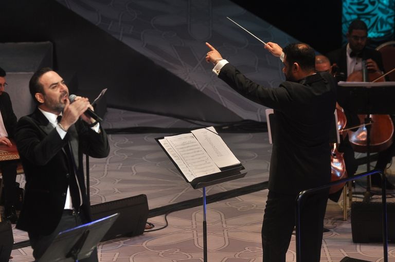 الفنان وائل جسار في الحفل