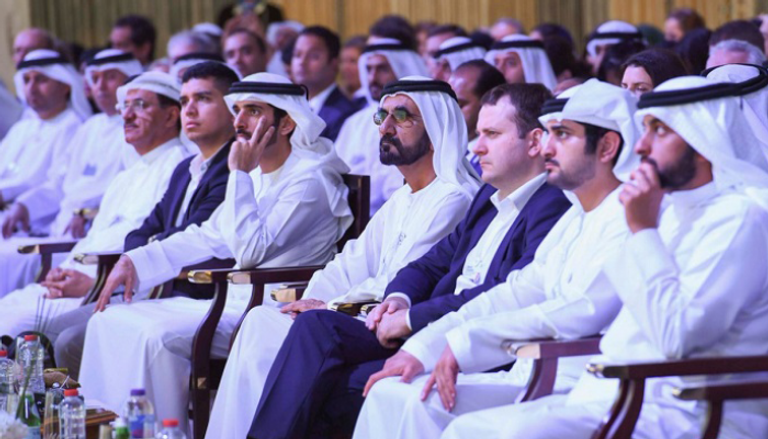  الشيخ محمد بن راشد يحضر افتتاح مؤتمر مجالس المستقبل العالمية