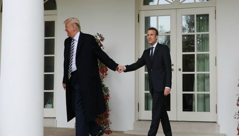 الرئيس الأمريكي ونظيره الفرنسي في لقاء سابق - أرشيفية ينس ستولتنبرج الأمين العام لحلف شمال الأطلسي - أرشيفية