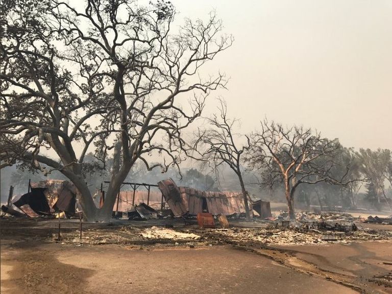 حرائق كاليفورنيا تلتهم موقع تصوير مسلسل "ويست وورلد"