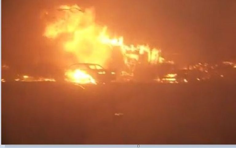 حرائق كاليفورنيا تلتهم موقع تصوير مسلسل "ويست وورلد"