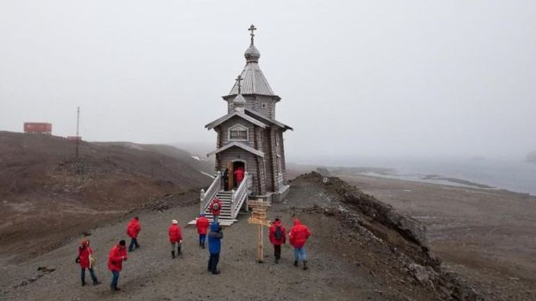 ملامح من الحياة في القارة القطبية الجنوبية "أنتارتيكا" - صورة أرشيفية