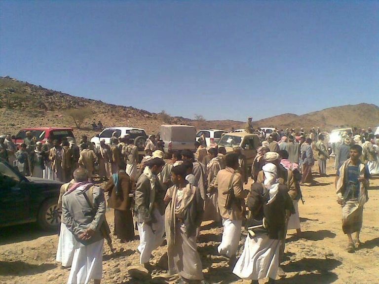 صورة من الاشتباكات صنعاء بين قبائل والحوثي 