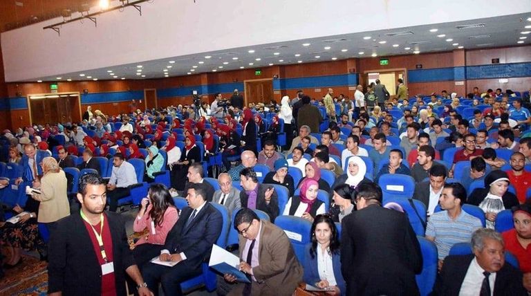 وزيرة الثقافة المصرية تفتتح  الملتقى الأول لشباب الجامعات