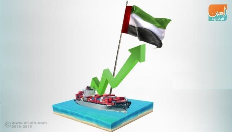 نمو تجارة الإمارات غير النفطية خلال 6 أشهر