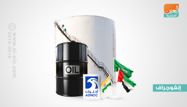 "أدنوك" تدرس تخزين النفط في منشأة "بادور الهندية"
