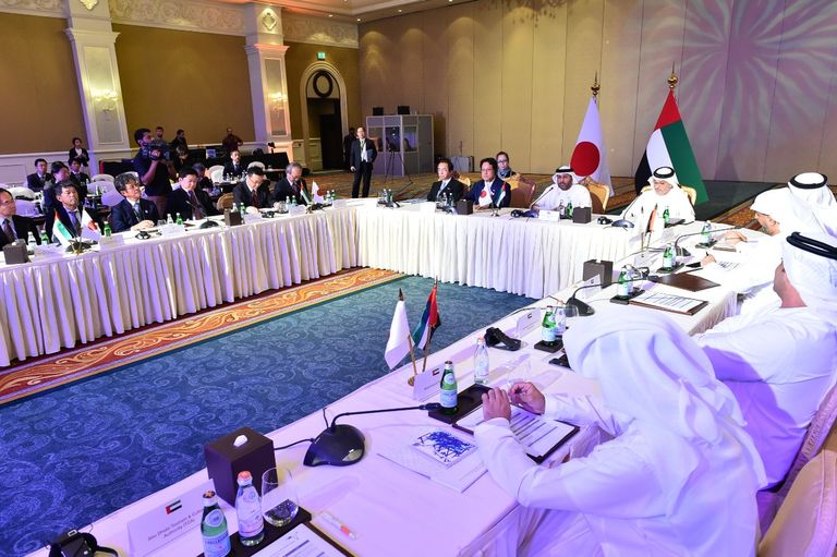 الدورة السادسة لمجلس أبوظبي اليابان الاقتصادي
