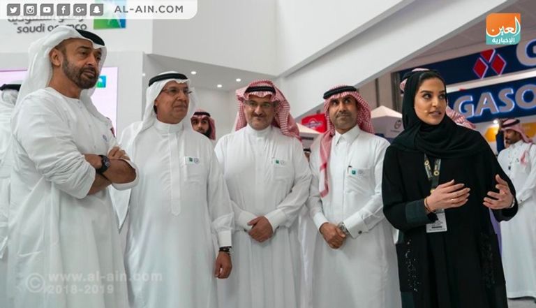 محمد بن زايد يقوم بجولة في  