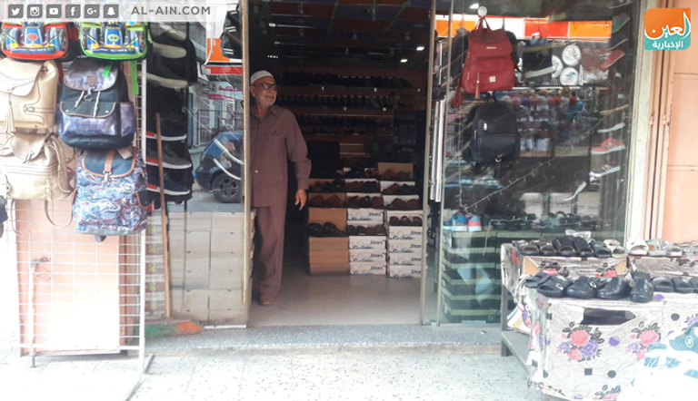 الحاج رزق السيقلي أسواق غزة متحدية القصف الإسرائيلي