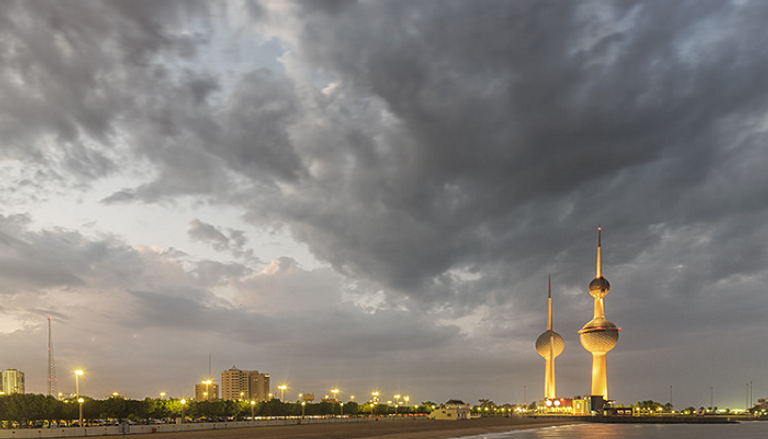 صورة أرشيفية لطقس الكويت